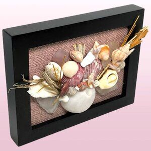 Treasures from the Deep Pink and Black Beach Decor